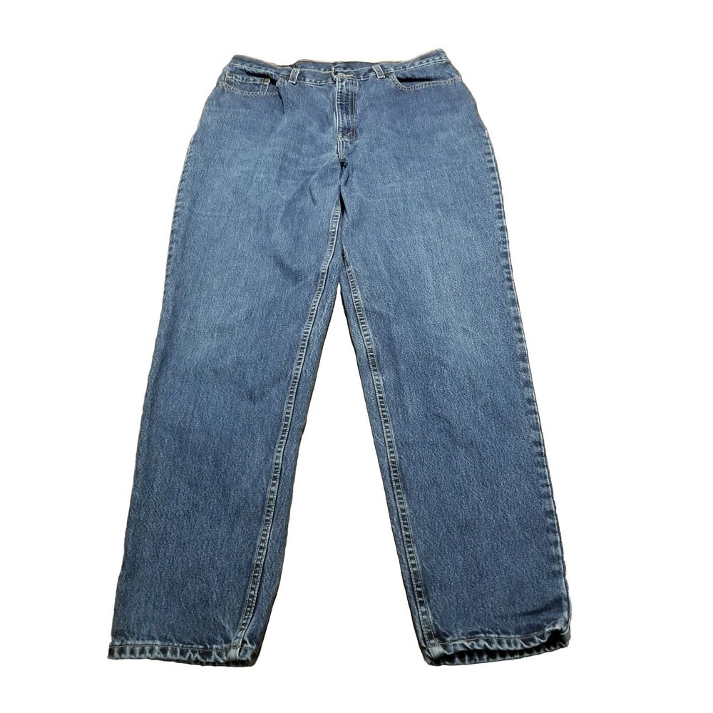 Levi's 550 Jeans Women's Size 16 Long Relaxed Fit Tapered Vintage USA (34x31.5)